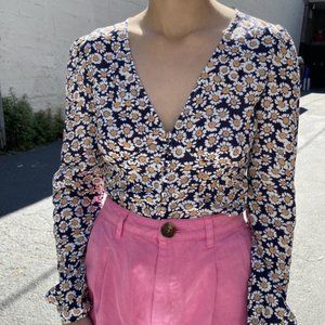 Lisa Says Gah  Zoe Floral Top